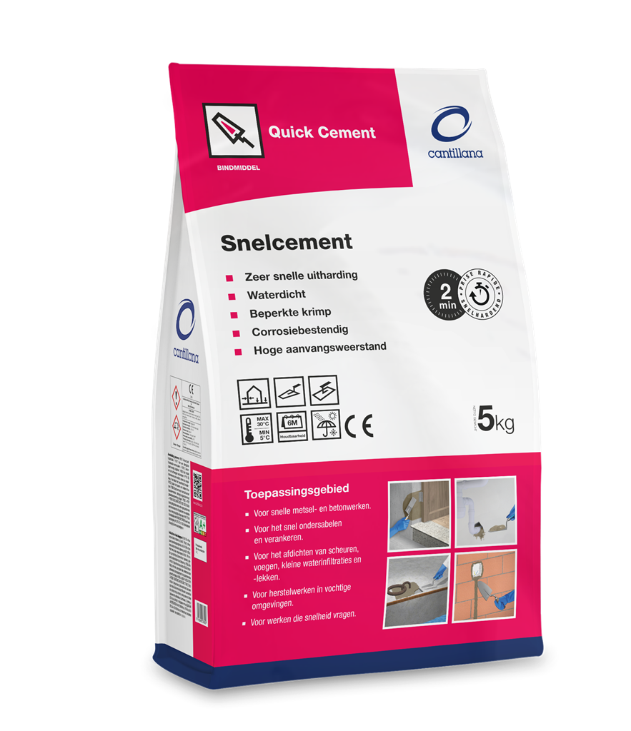 Snel Cement Cantillana per zak van 5 kg