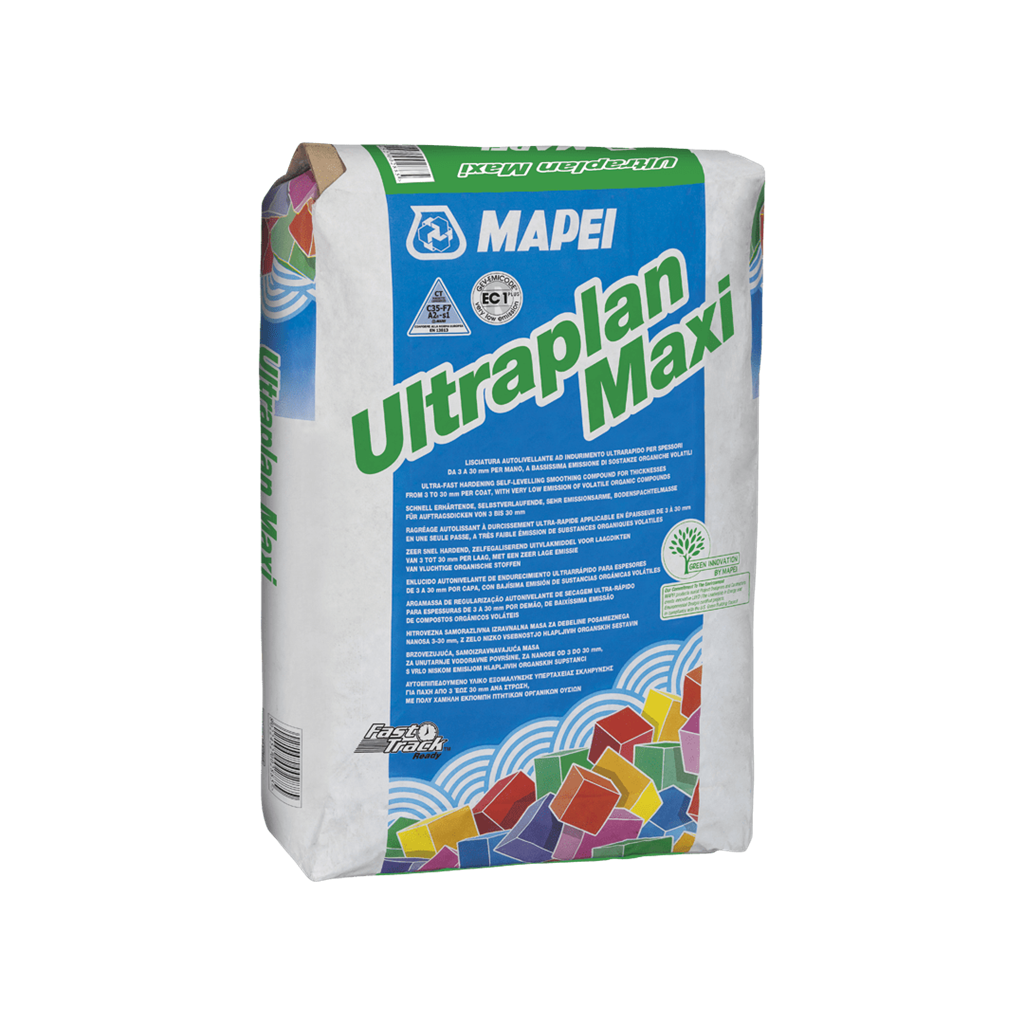 Egalisatie mortel van 3 tot 40mm Ultraplan Maxi  per zak van 25 kg