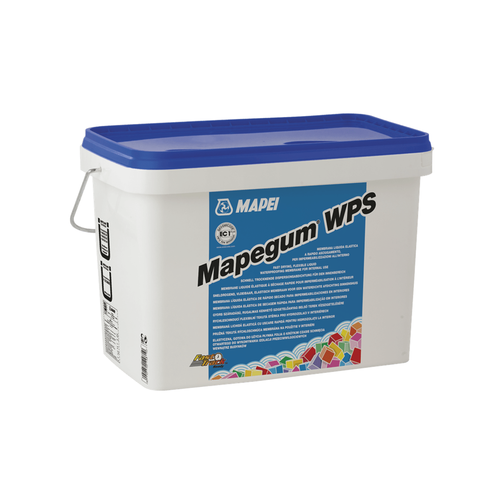 Mapei Mapegum WPS waterdichtingspasta + band emmer 5kg