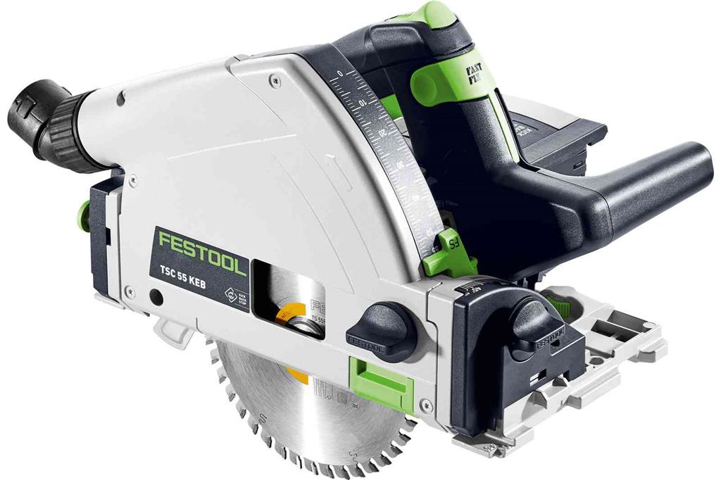 Invalcirkelzaag op accu TSC 55 REB Li Basic Festool