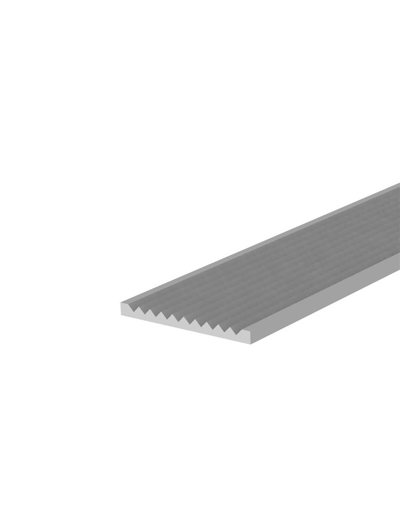 30x3mm Aluminium Slijtstrip 3000mm lang S30