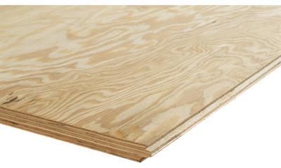 Grenen 18x2440x1220 mm underlayment Quickfloor 2 zijde tong en groef