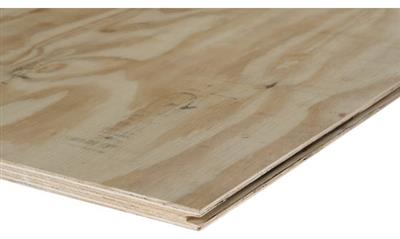 Elliottis pine 18x2440x1220 mm underlayment 2 zijde tong en groef