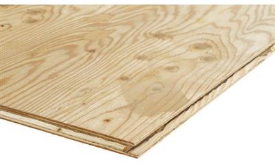 Radiata pine 18x2440x610 mm underlayment 4 zijde tong en groef