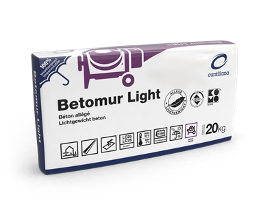 Lichtgewicht Beton (Betomur Light) Zak a 20kg Cantillana