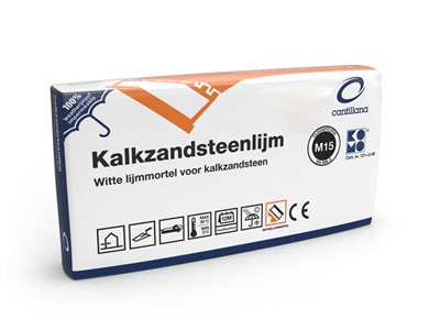 Kalkzandsteenlijm zak á 20 kg.