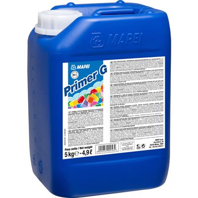 Mapei Primer G diepgrondeer voor zuigende ondergronden jerrycan 5 kg.