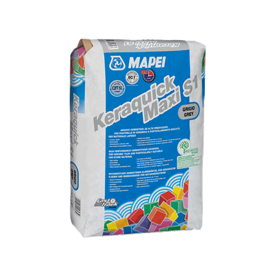 Mapei Keraquick maxi S1 snellijm grijs zak á 25 kg