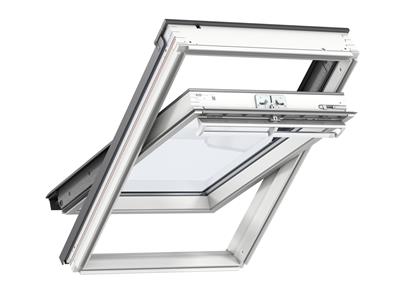 Dakraam VELUX GGL 780x980 mm MK04 2070 wit afgelakt met veiligheidsglas