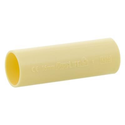 PVC sok 5/8" (16mm) Geel set á 3 stuks