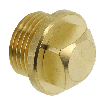 Draadfitting plug met vierkant 1/4" Bonfix 81340