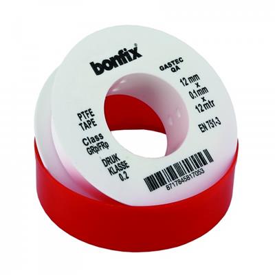 GASTEC QA tape 12mm. x 0,10 x 12m. drukklasse 0,2 Bonfix 81705