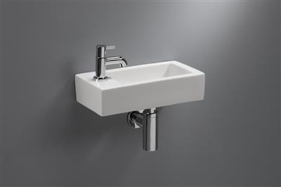 Alterna Fontana Fontein Wit 36,5x18,x9cm kraangat links z.overloop