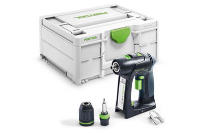 Schroef- boormachine op accu C18 Basic Festool