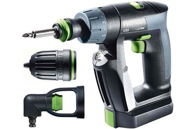 Schroef- boormachine op accu 10,8 volt type CXS Li 2,6 - Set Festool