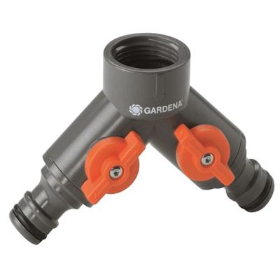 2 wegstuk 3/4" voor aan kraan  Gardena 00938-20