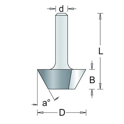 Fasefrees 22.2mm - 23 graden  HM no.140-8