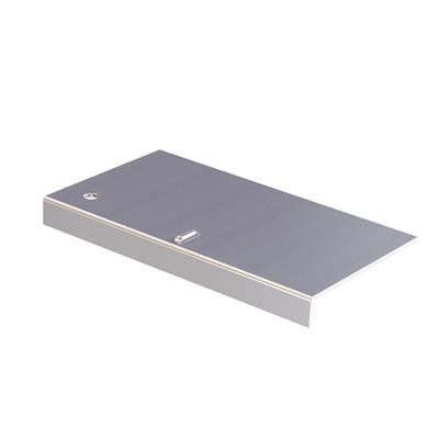 Aluminium Verbinder voor daktrim 30x27x9mm