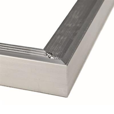 Aluminium Buitenhoek 200x200mm voor daktrim 45x45x9mm