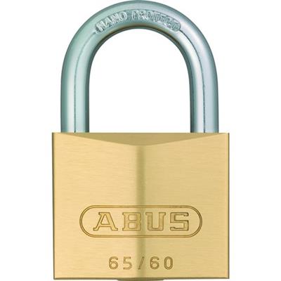 Hangslot 60mm messing  Abus 65/60  08751