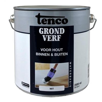 Grondverf Tenco 2500ml waterbasis wit