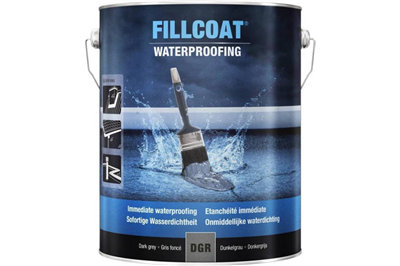 Fillcoat waterdichte afdichting blik á 1 liter Donkergrijs