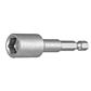 Wekador dop 6.5mm op magneet bit 1/4`` x 50 mm