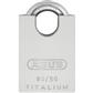 Hangslot 50mm zwaar RVS beugel Titalium Abus 90RK/50 55292